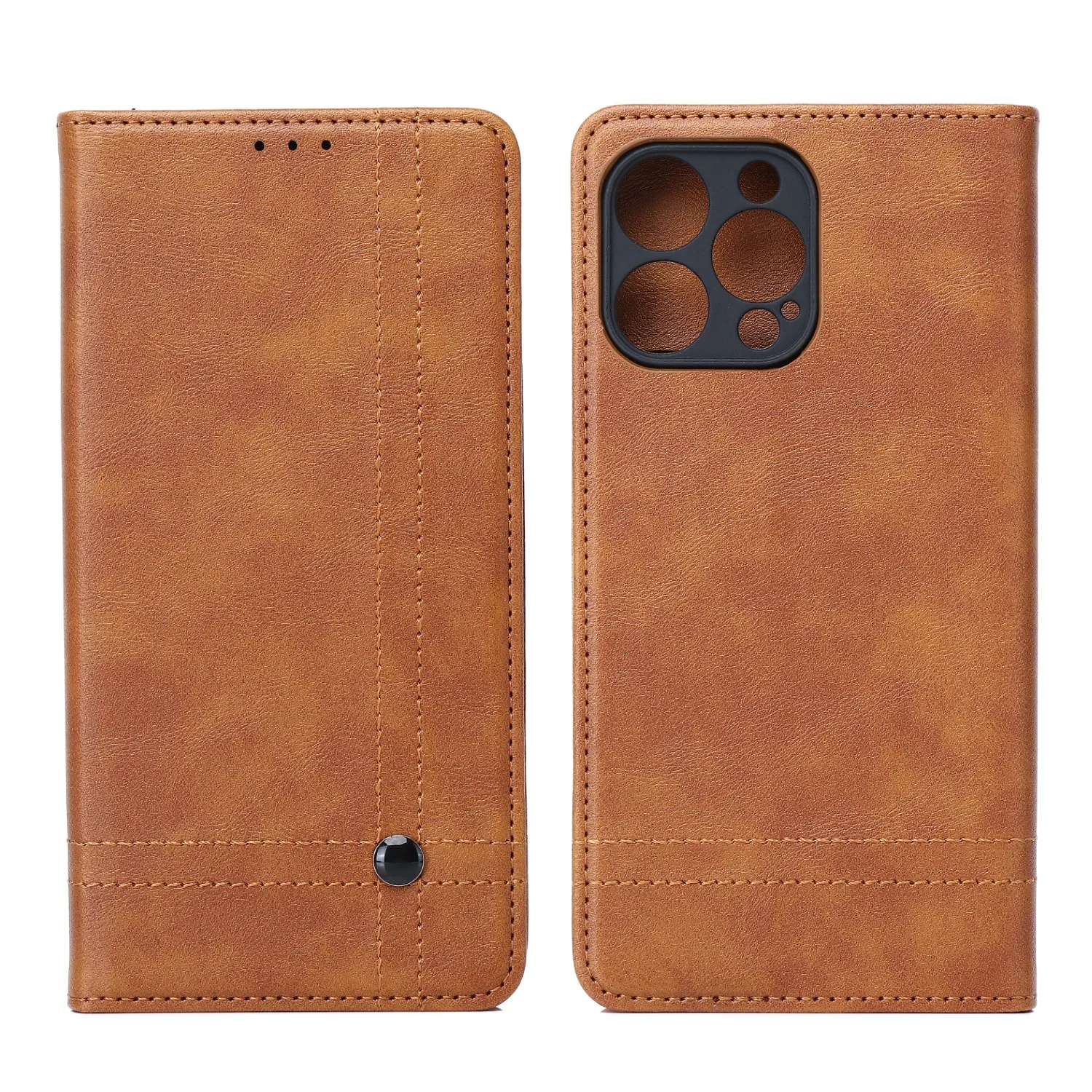 Smart Seam-fodral för Xiaomi Redmi A3 4G (Global) brun