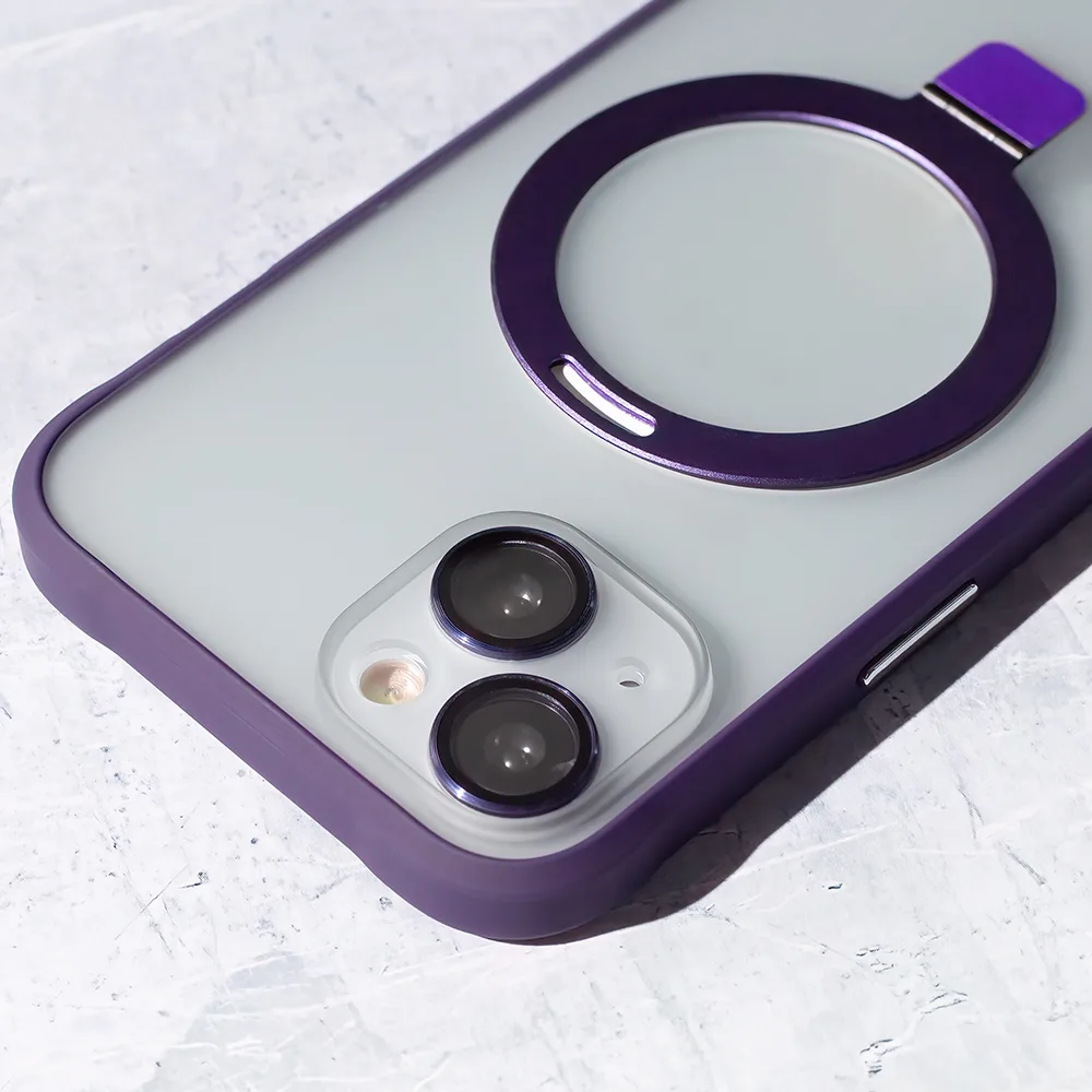 Mag Ring-fodral för iPhone 14 6,1″ i lila