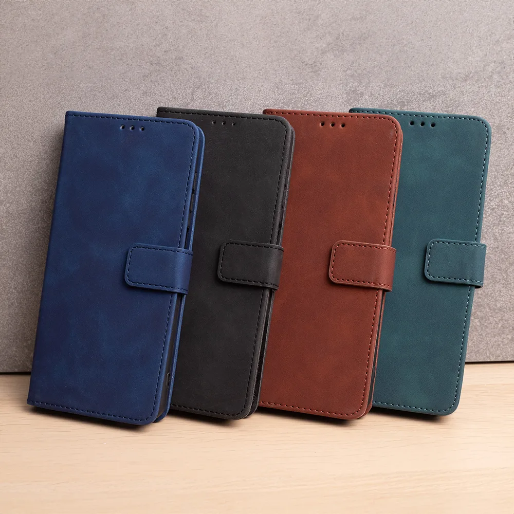 Smart Velvet-fodral till Xiaomi Redmi Note 13 5G (global) brun