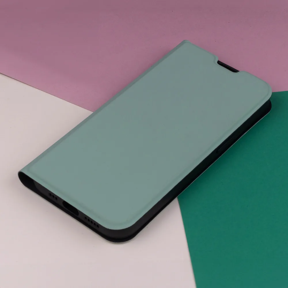 Smart mjuk fodral för iPhone 16 Plus 6,7″ ljusgrön