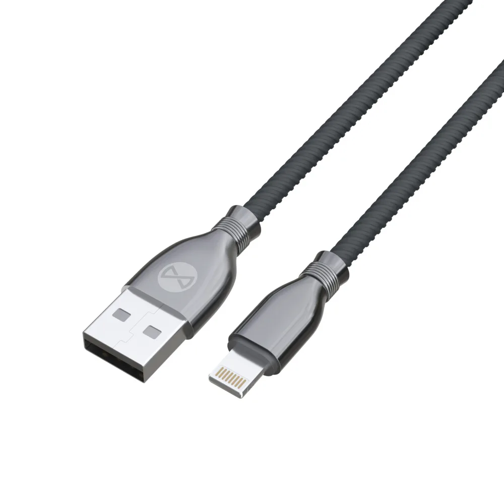 Forever Tornado cable USB – Lightning 1,0 m 3A black