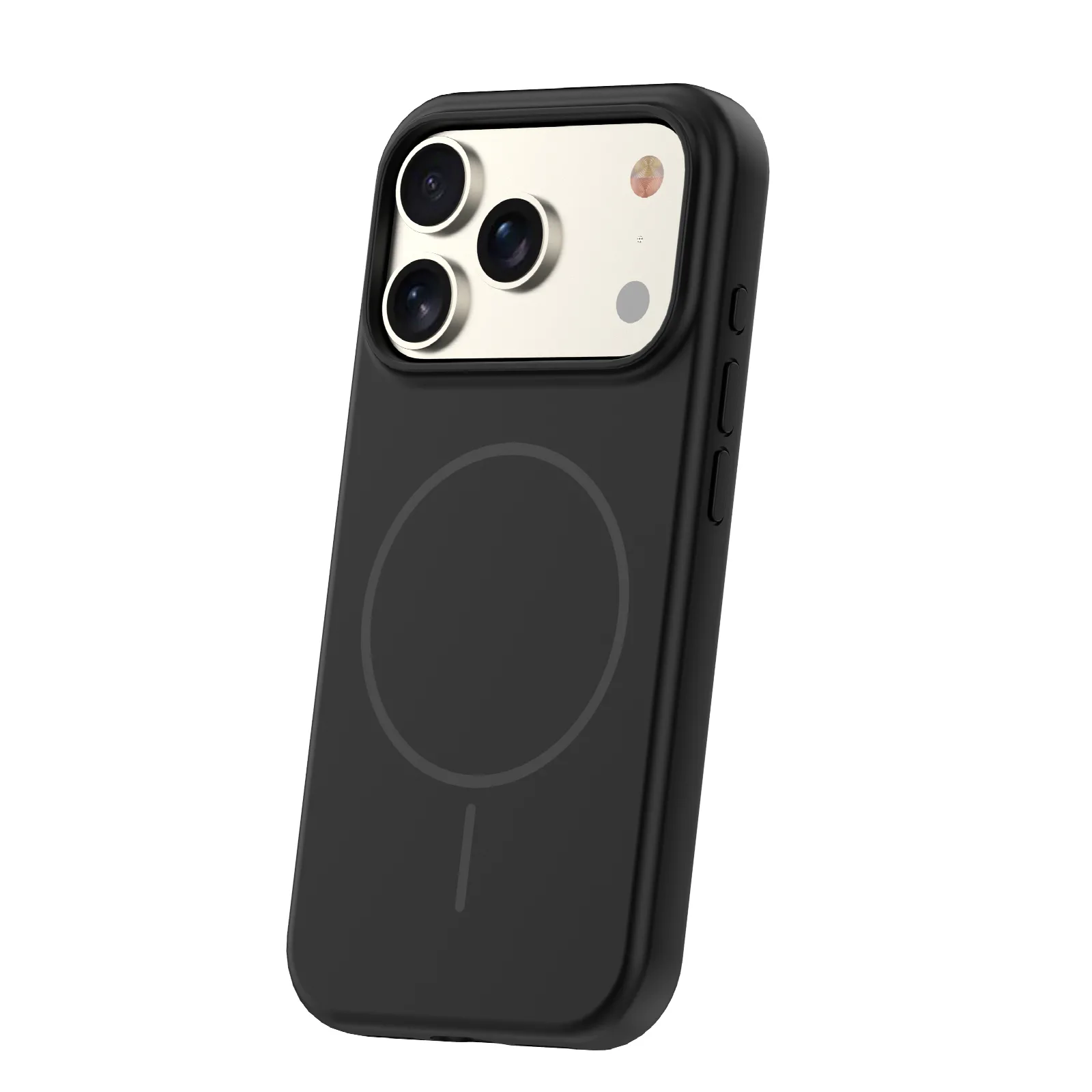 Silicone Thin Mag case for iPhone 17 Pro 6,3″ black