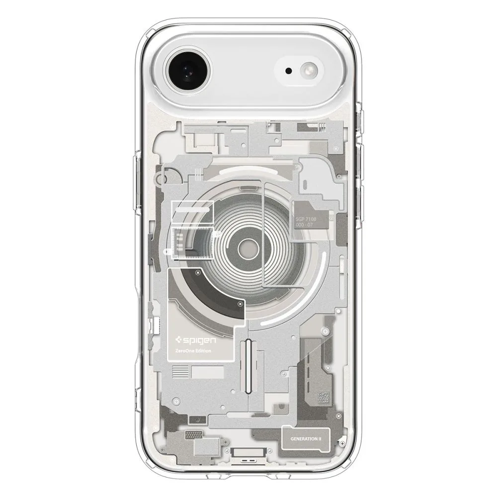 Spigen Ultra Hybrid Mag Magsafe case for iPhone 17 Air Zero One Natural Titanium