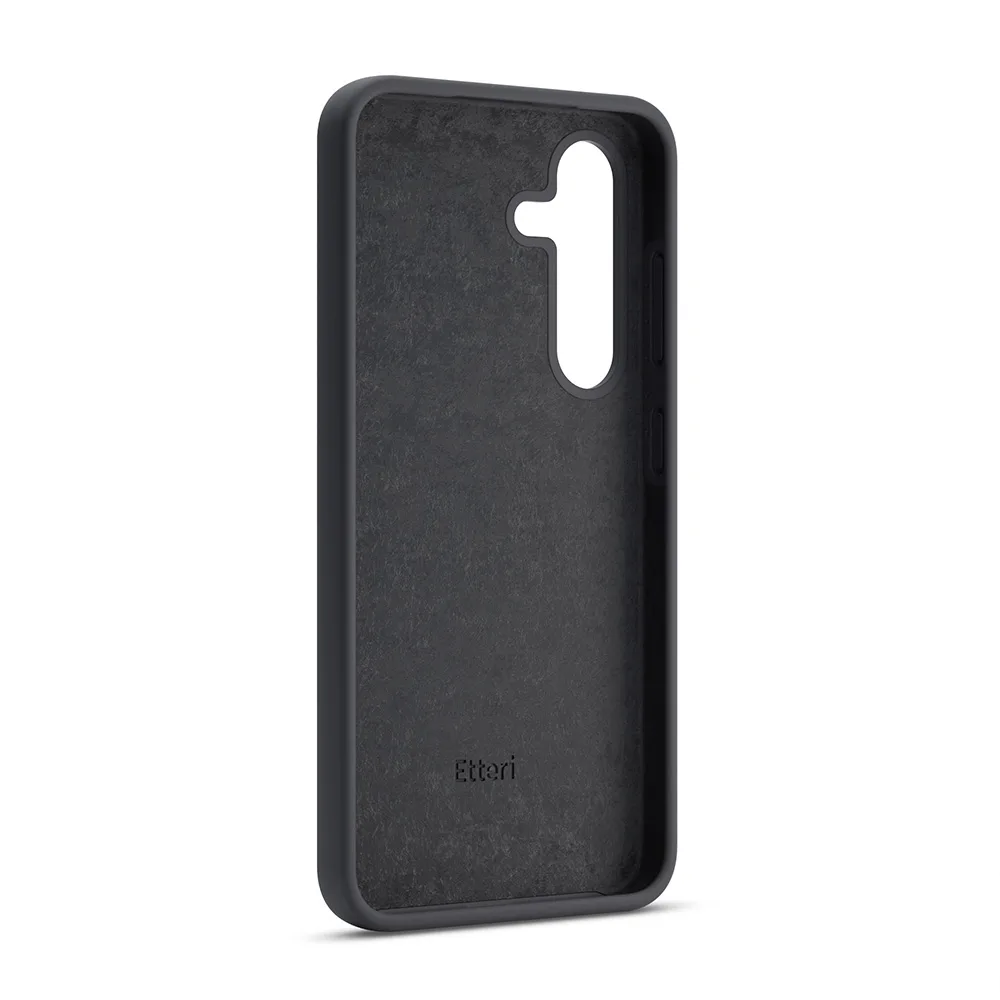 Etteri Silicone case for Samsung Galaxy A17 5G black