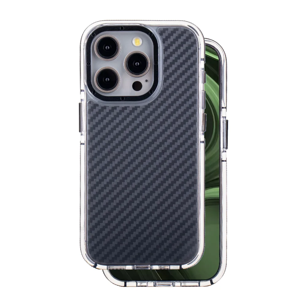 Akryl Kolskal för iPhone 15 Pro 6,1" svart