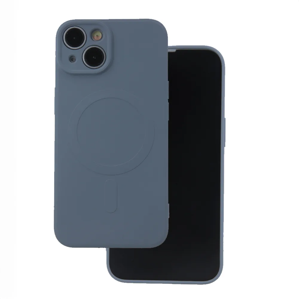 Enkel Color Mag-fodral för iPhone 16 Plus 6,7″ i ljusblå