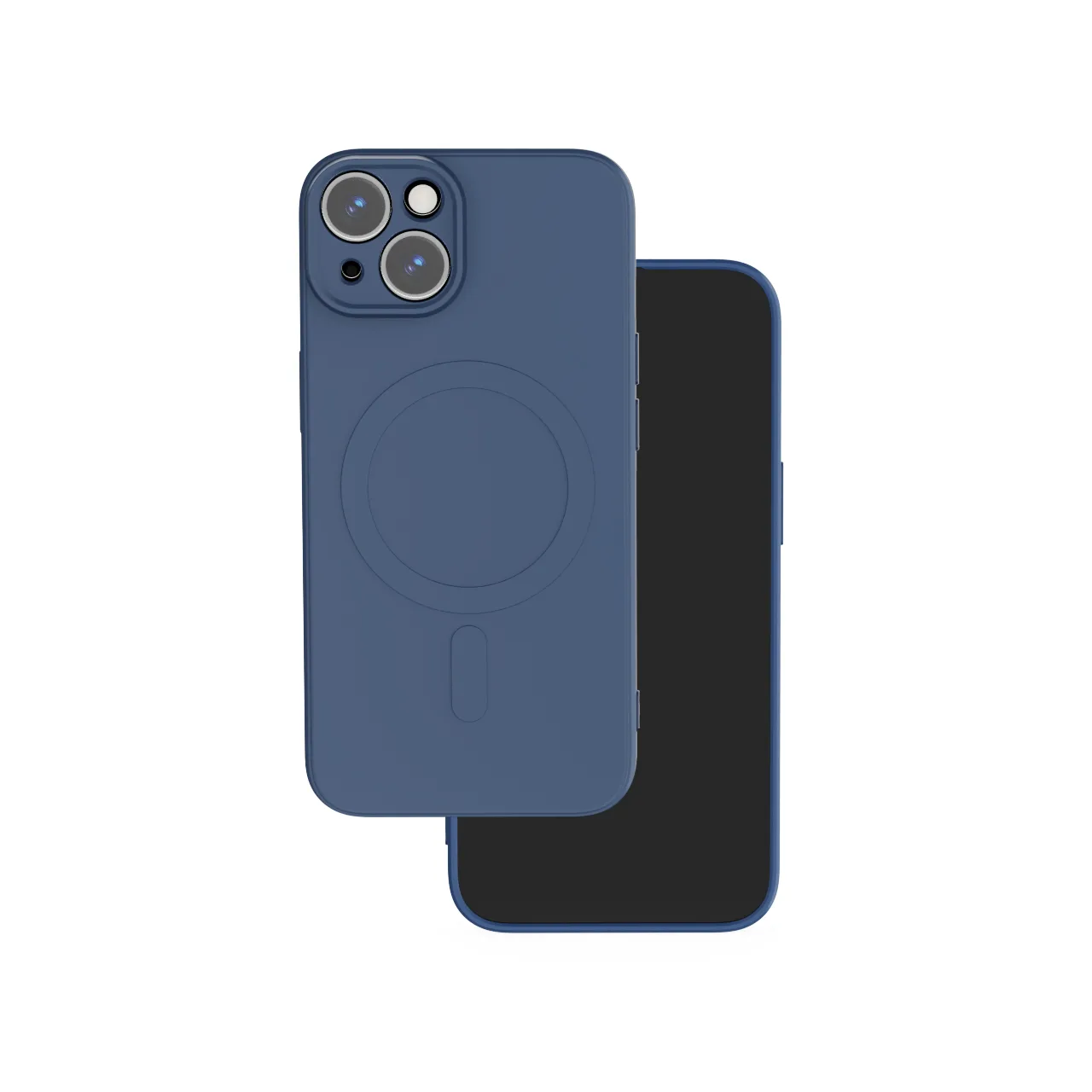 Simple Color Mag case for iPhone 14 6,1" navy blue