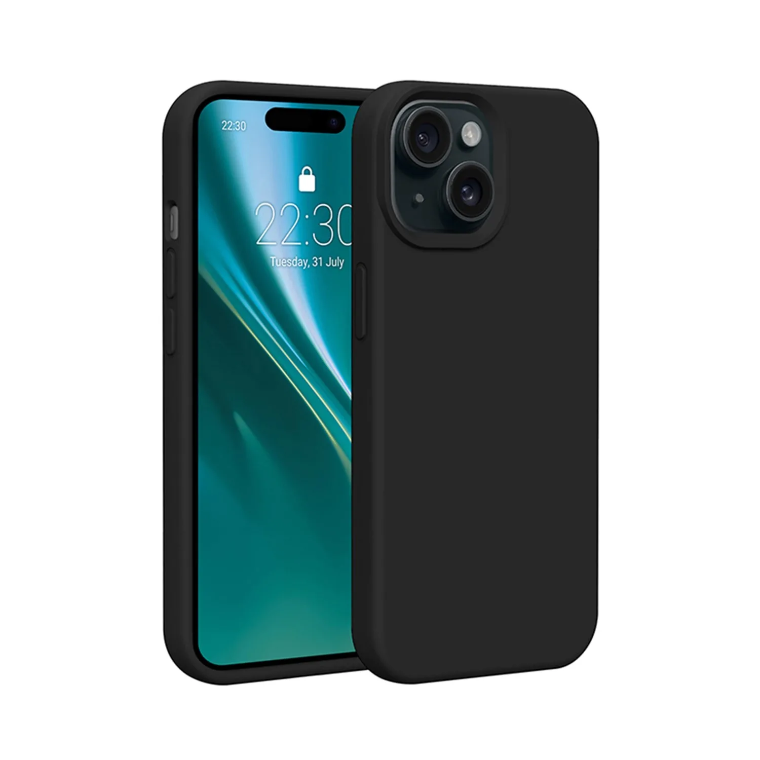 Etteri Silikonfodral för iPhone 11 svart