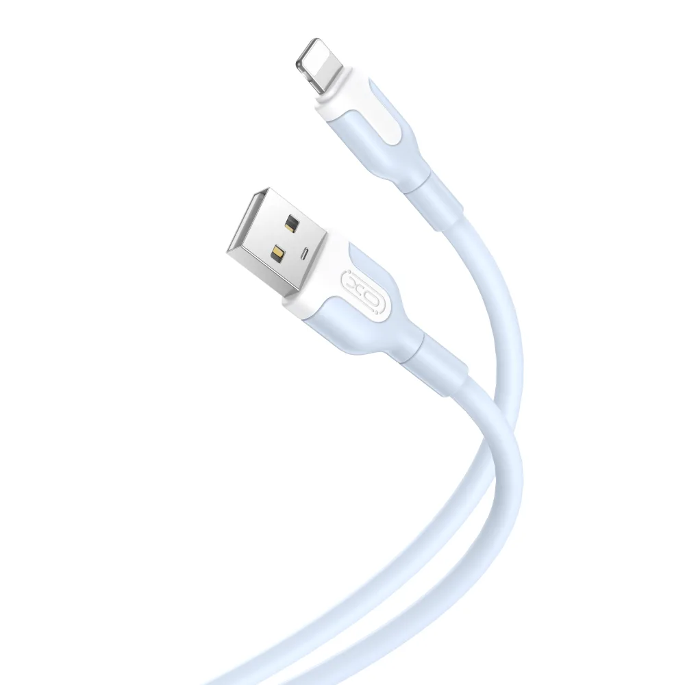 XO-kabel NB212 USB – Lightning 1,0 m 2,1A blå