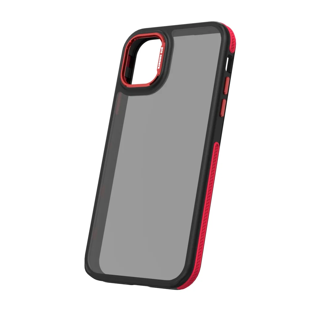 Svart kristallfodral för iPhone 11 röd