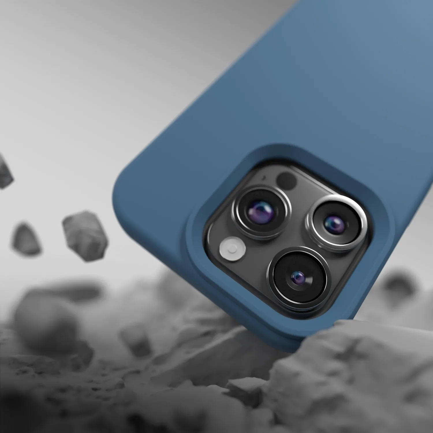 Etteri Silicone Mag case for iPhone 12 / 12 Pro 6,1″ dark blue