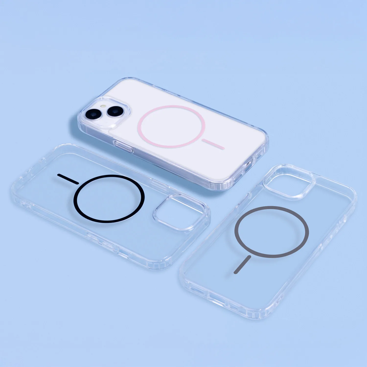 Anti Shock Thin Mag case for Samsung Galaxy A36 5G / A56 5G grey