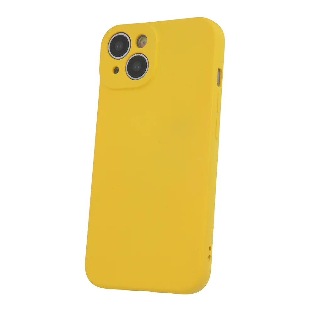 Silikonskal för Xiaomi Redmi 13c 5G gult