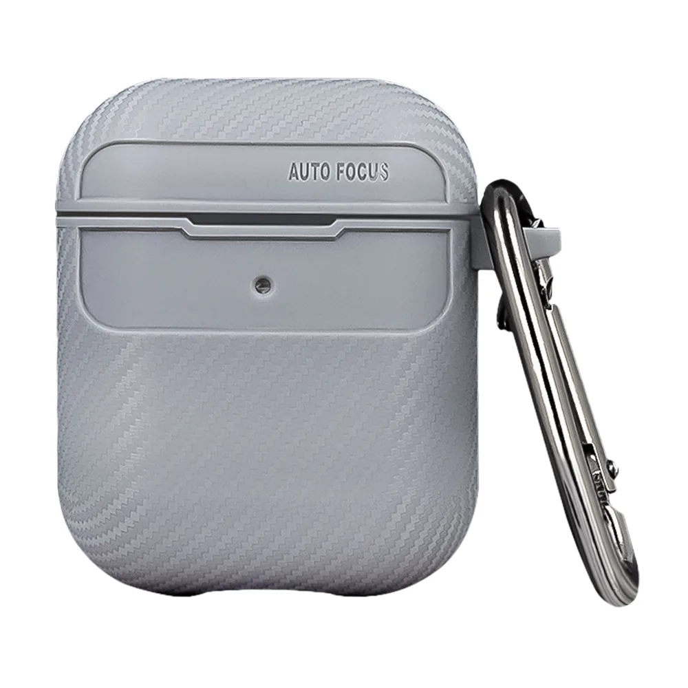 Grått kolstål-fodral för AirPods Pro