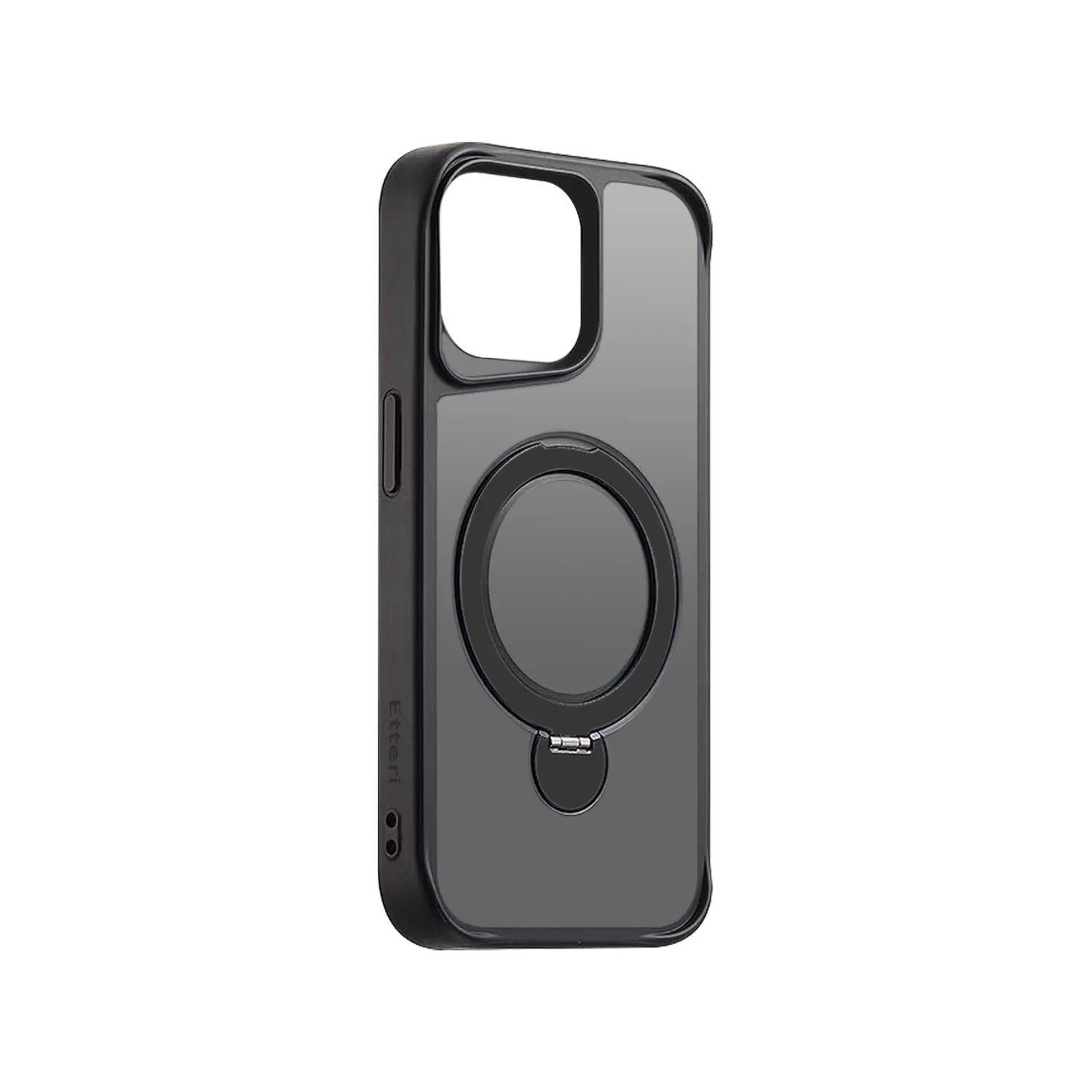 Etteri Matt Mag Ring case for iPhone 12 / 12 Pro 6,1″ black