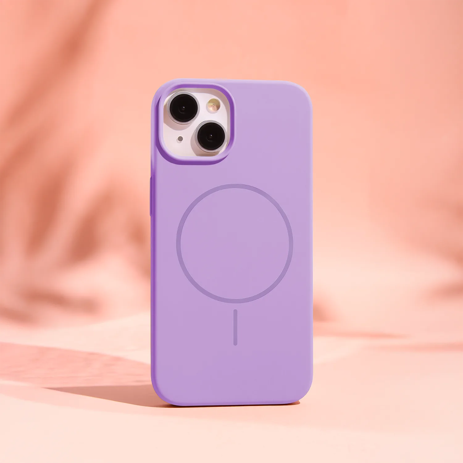Silicone Thin Mag case for iPhone 17 Air 6,6″ purple