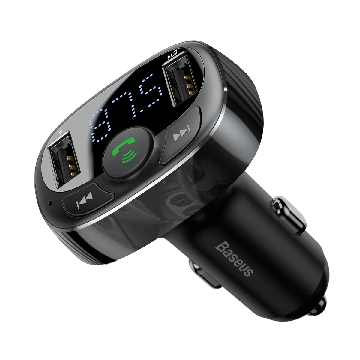 Baseus transmiter FM T Shaped S-09A Bluetooth MP3 black