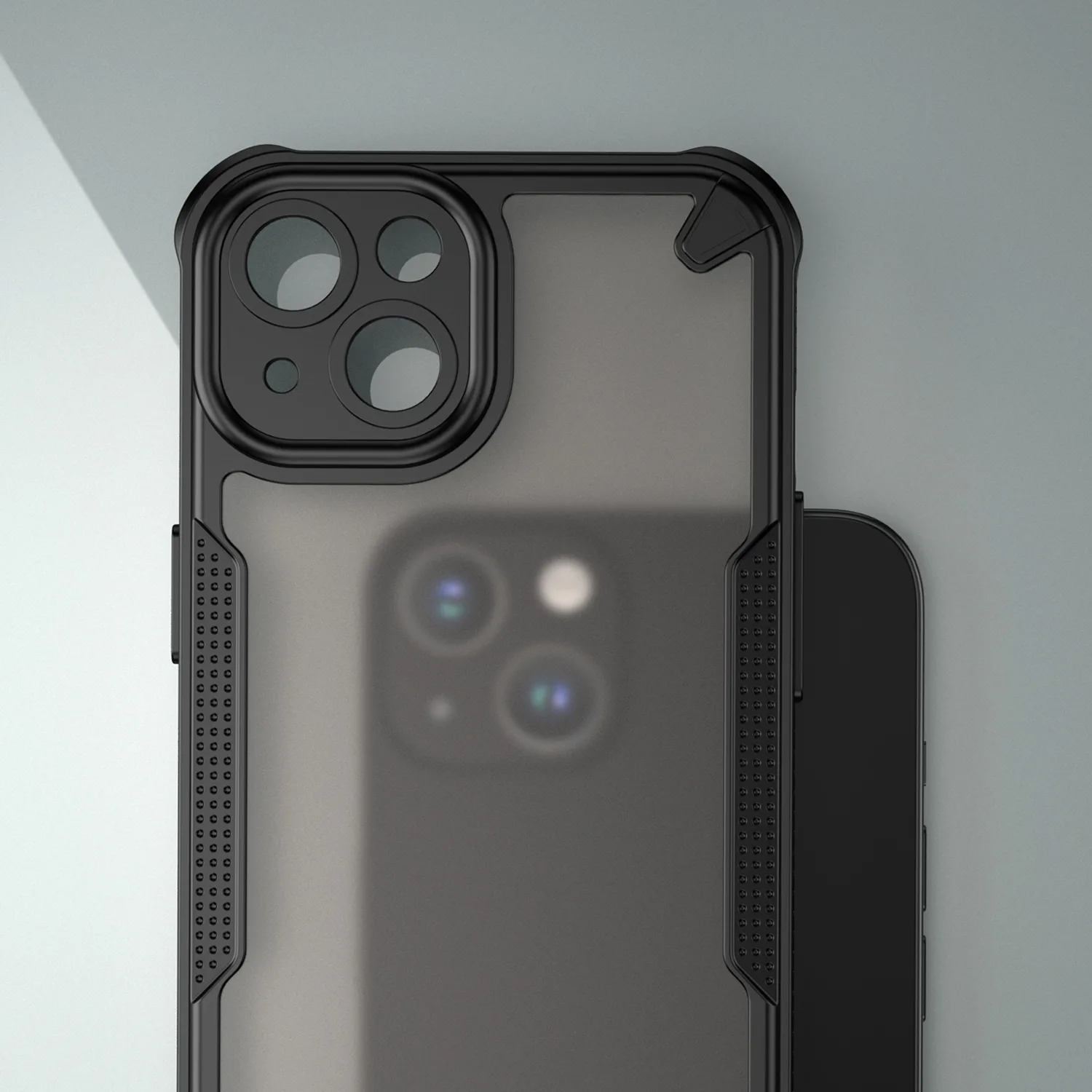 Defender Matt case for iPhone 15 6,1″ black