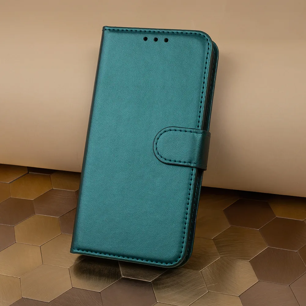 Smart Classic fodral för Xiaomi Redmi A1 / Redmi A2 mörkgrön