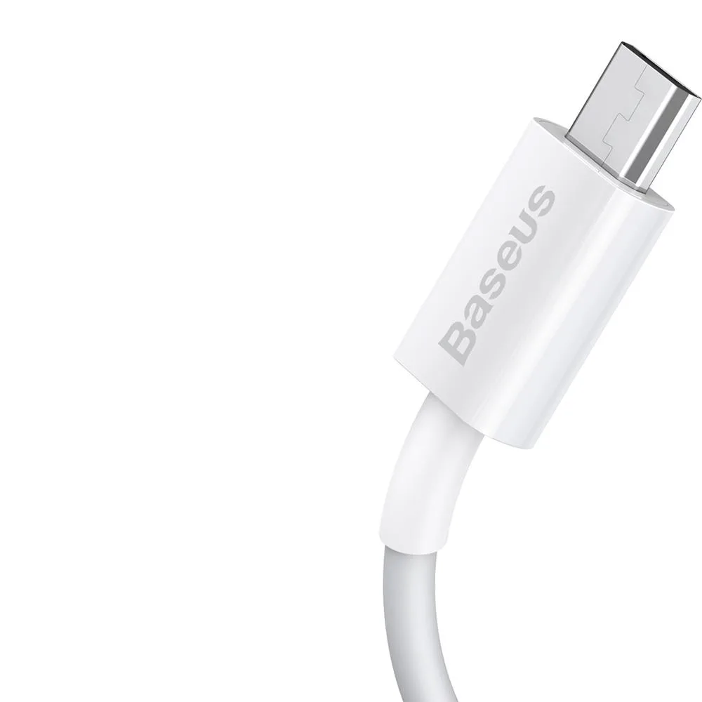 Baseus-kabel Superior USB – microUSB 1,0 m 2,0A vit