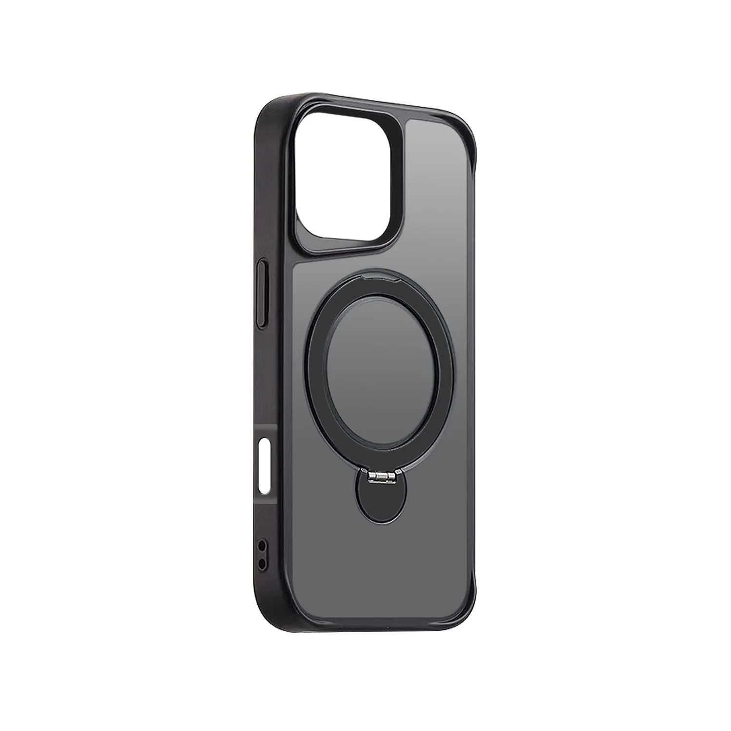 Etteri Matt Mag Ring-fodral till iPhone 16 Pro Max 6,9″ svart