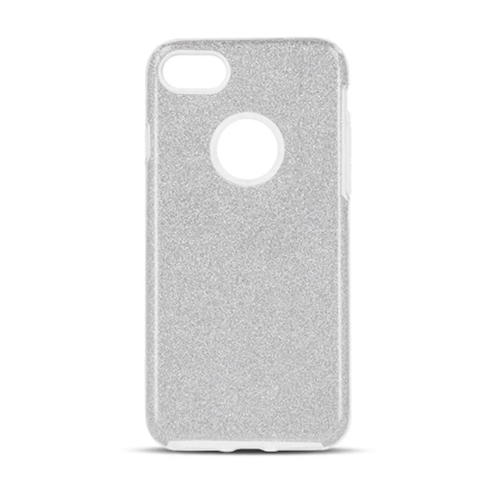 Glitter 3in1 case for Samsung Galaxy A51 silver