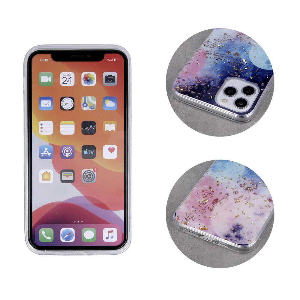 Guld Glam fodral till Samsung Galaxy A15 4G / A15 5G galactic