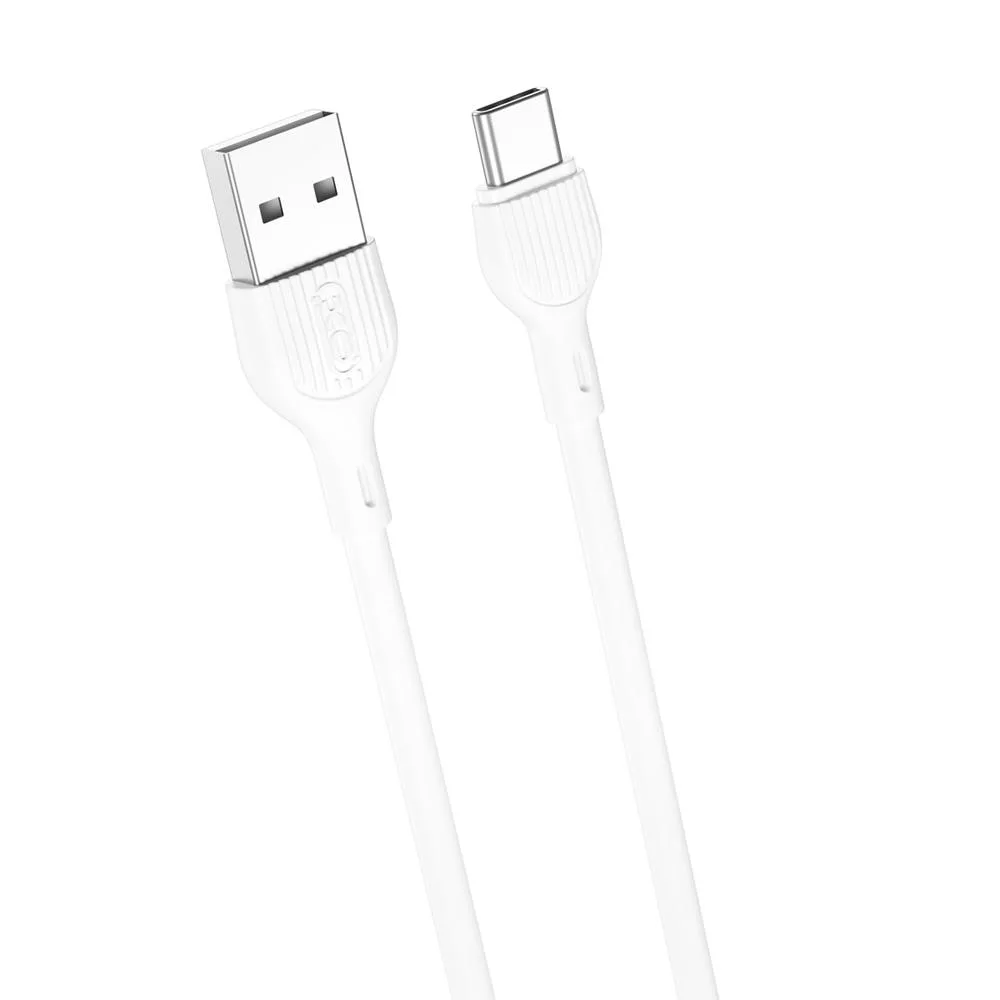 XO cable NB200 USB - USB-C 2,0m 2.1A white