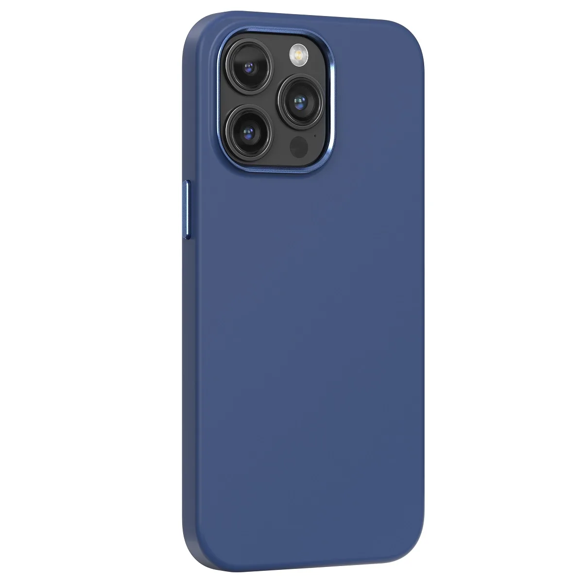Kommafodral Nature Mag för iPhone 15 blå