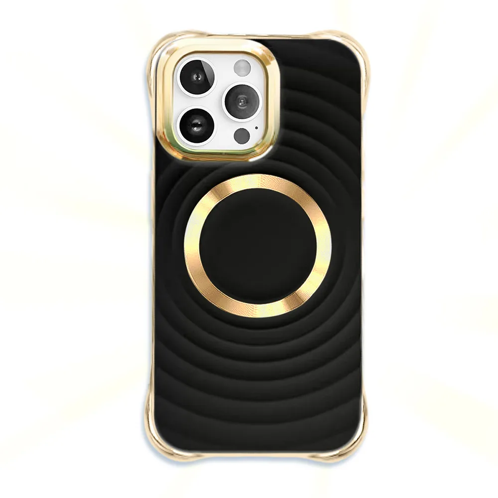 Circle Glam Mag-fodral för iPhone 13 Pro Max 6,7 tum svart
