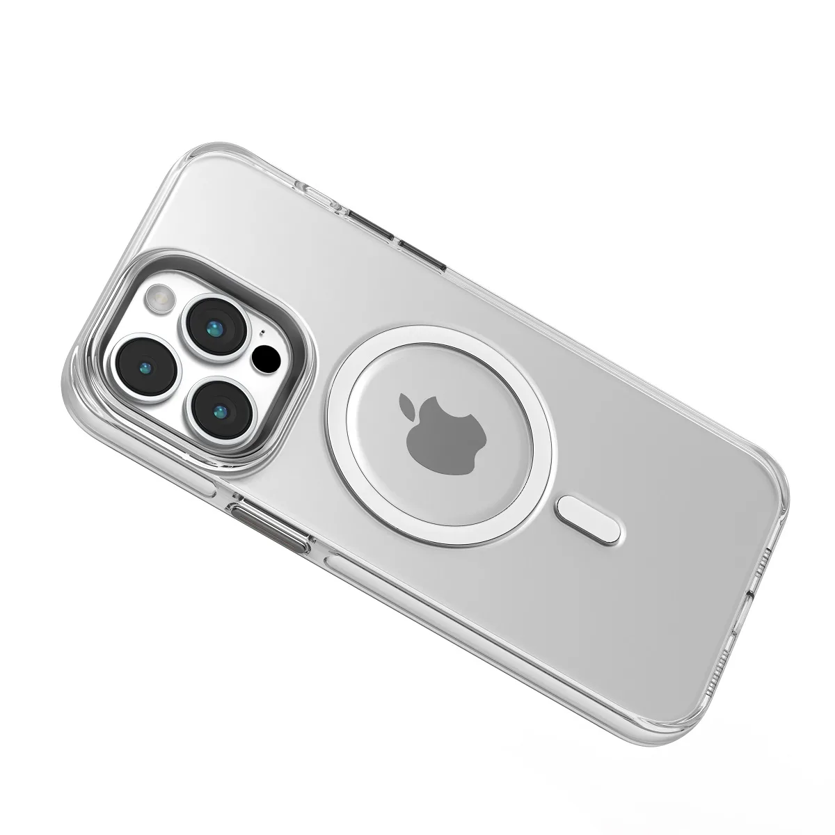Kommafodral Crystal Mag för iPhone 15 transparent