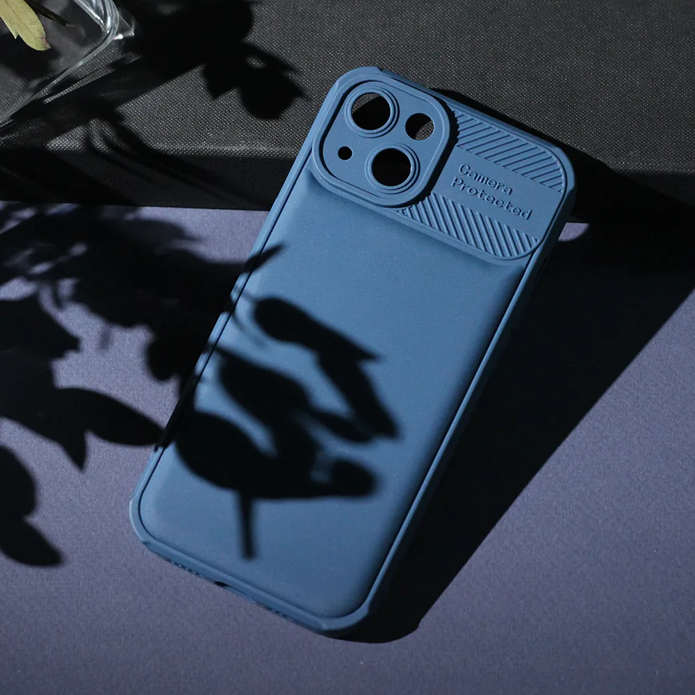 Honeycomb-fodral för Xiaomi Redmi 12c / Redmi 11a mörkblå