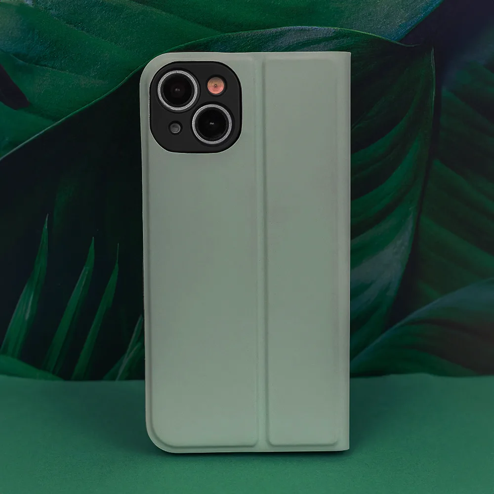 Smart mjuk fodral för iPhone 16 Plus 6,7″ ljusgrön