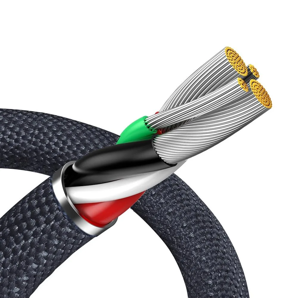 Baseus cable Crystal Shine USB – Lightning 1,2 m 2,4A black