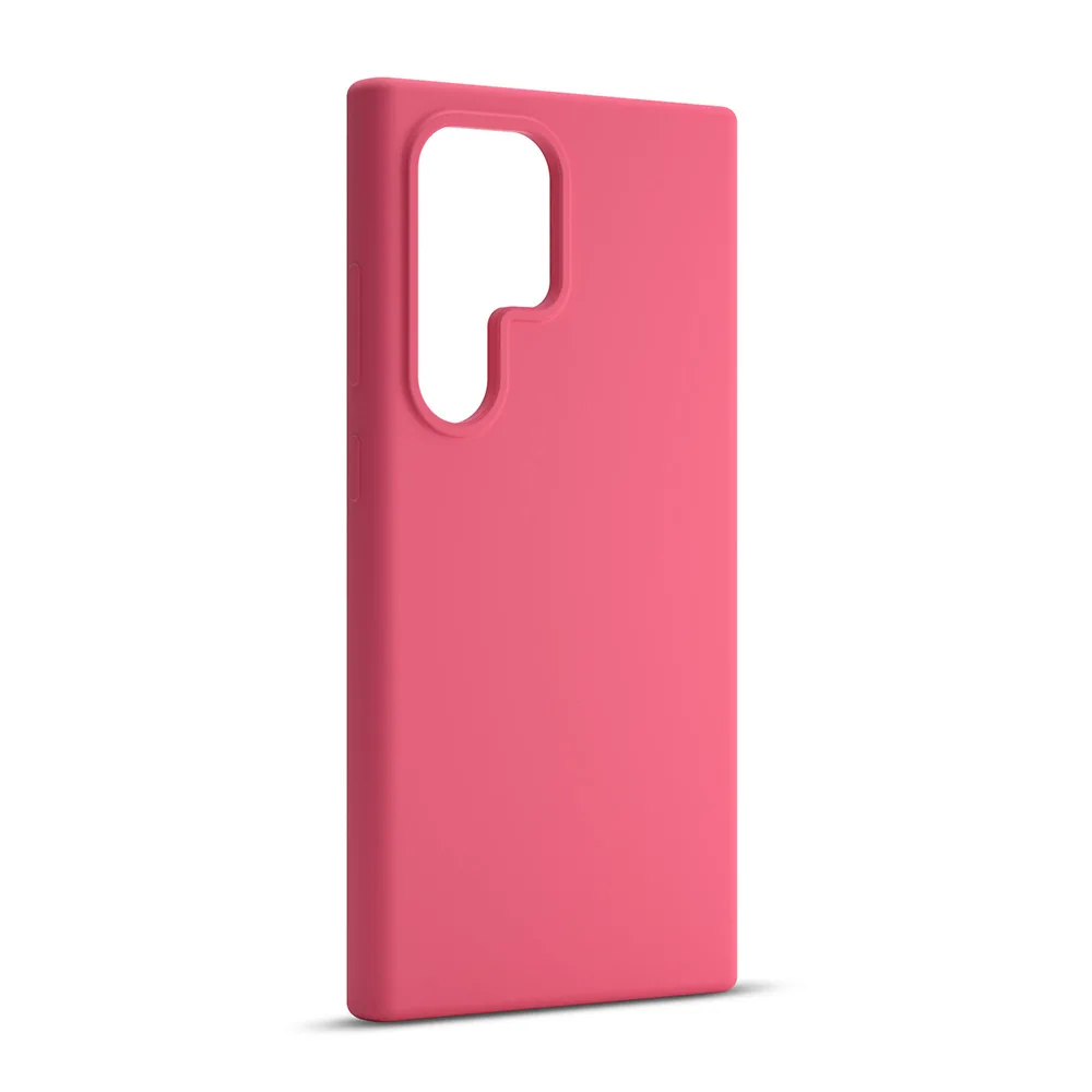 Etteri Silicone case for Samsung Galaxy S25 Ultra raspberry