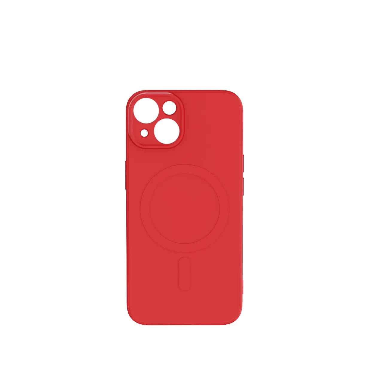 Enkel Color Mag-fodral för iPhone 14 6,1″ i röd