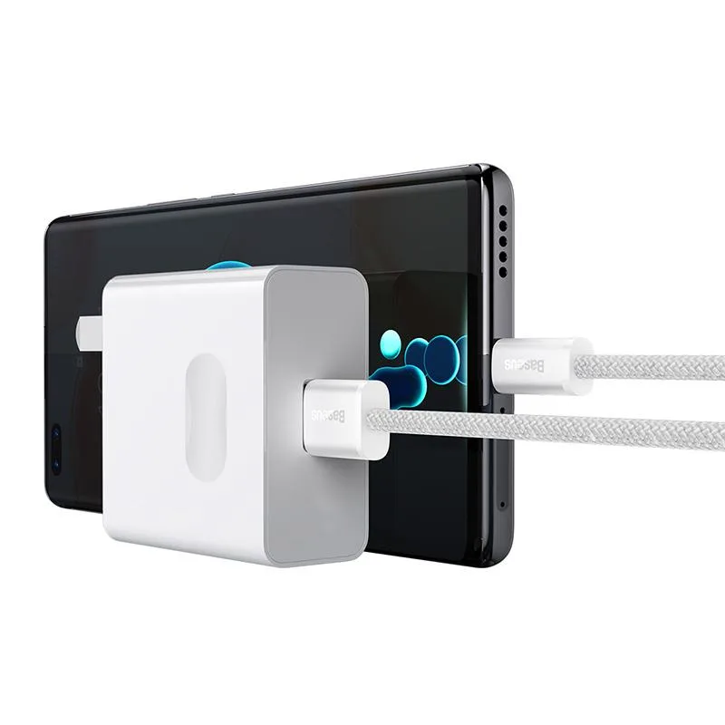 Baseus cable Dynamic USB – USB-C 1,0m white 100W