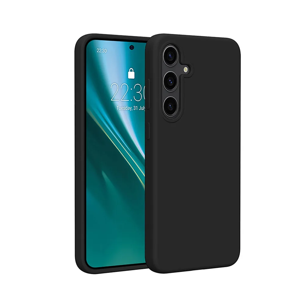 Etteri Silicone case for Samsung Galaxy A17 5G black