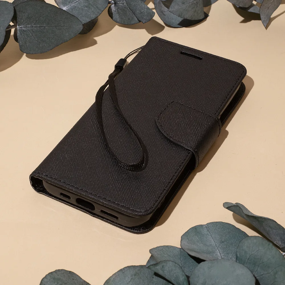 Smart Fancy-fodral för iPhone 16 6,1″ svart