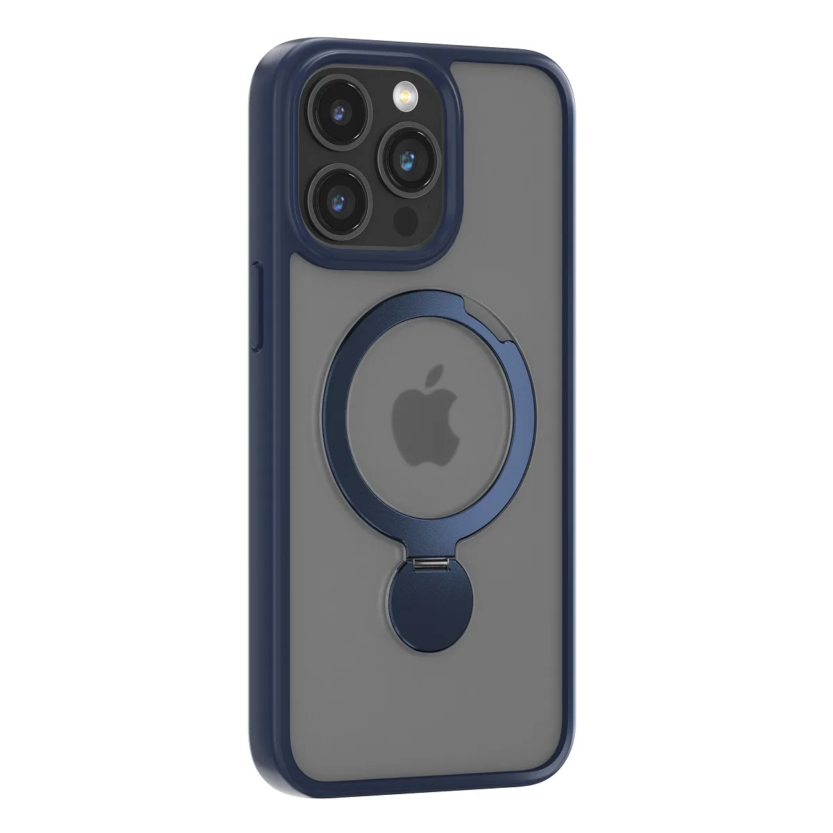 Kommafodral Joy Shark Mag för iPhone 15 Plus blå