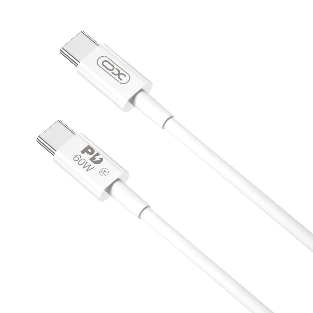 XO cable NB-Q190A PD USB-C - USB-C 1,0m 60W white