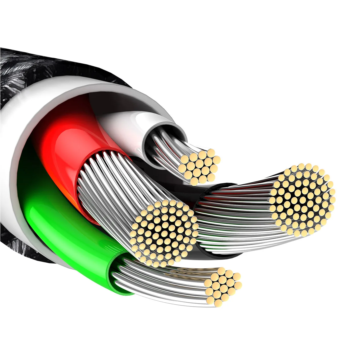 Baseus cable Tungsten USB – Lightning 2,0m 2,4A black
