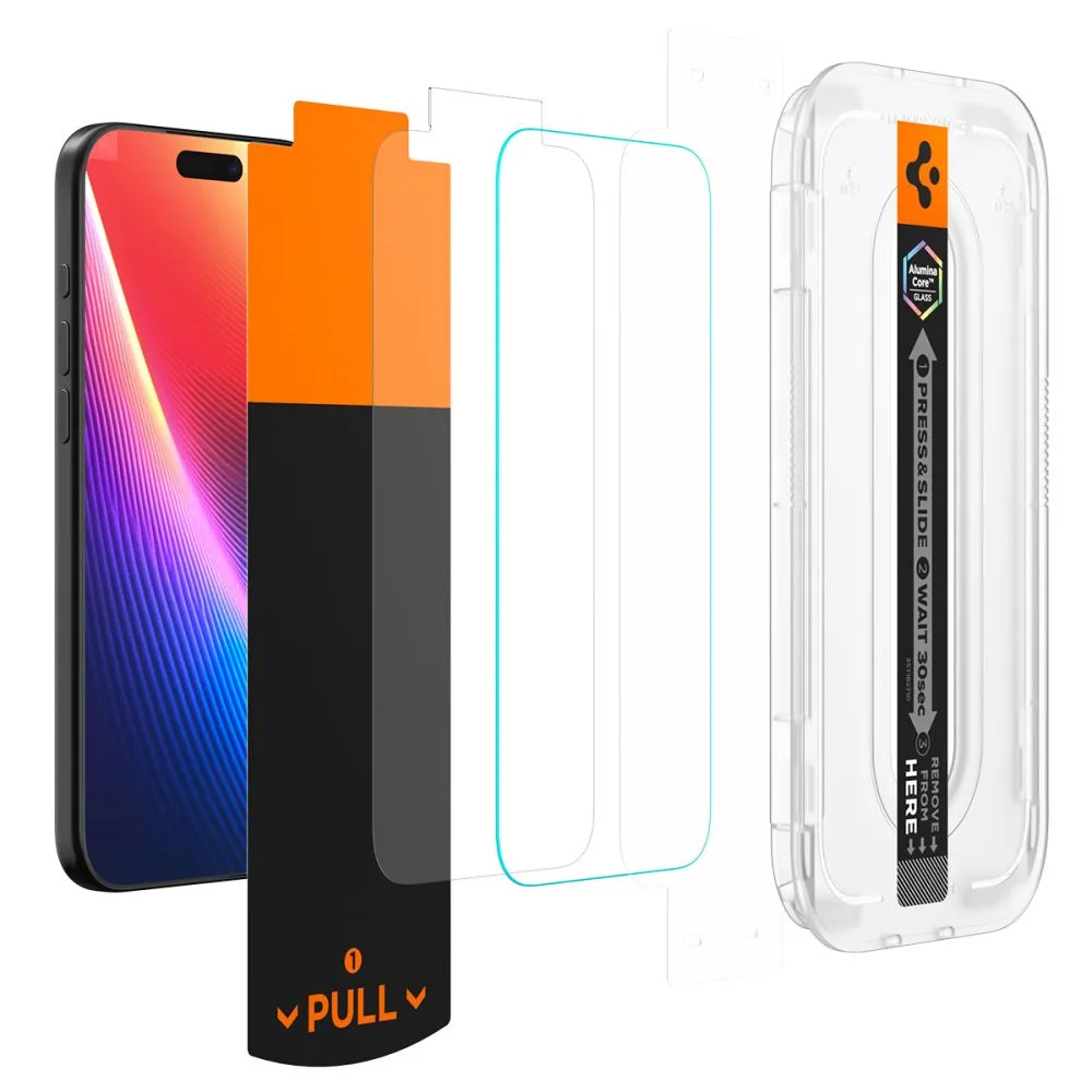 Spigen tempered glassGlas.Tr ”Ez Fit Pro” for iPhone 17 Air Clear
