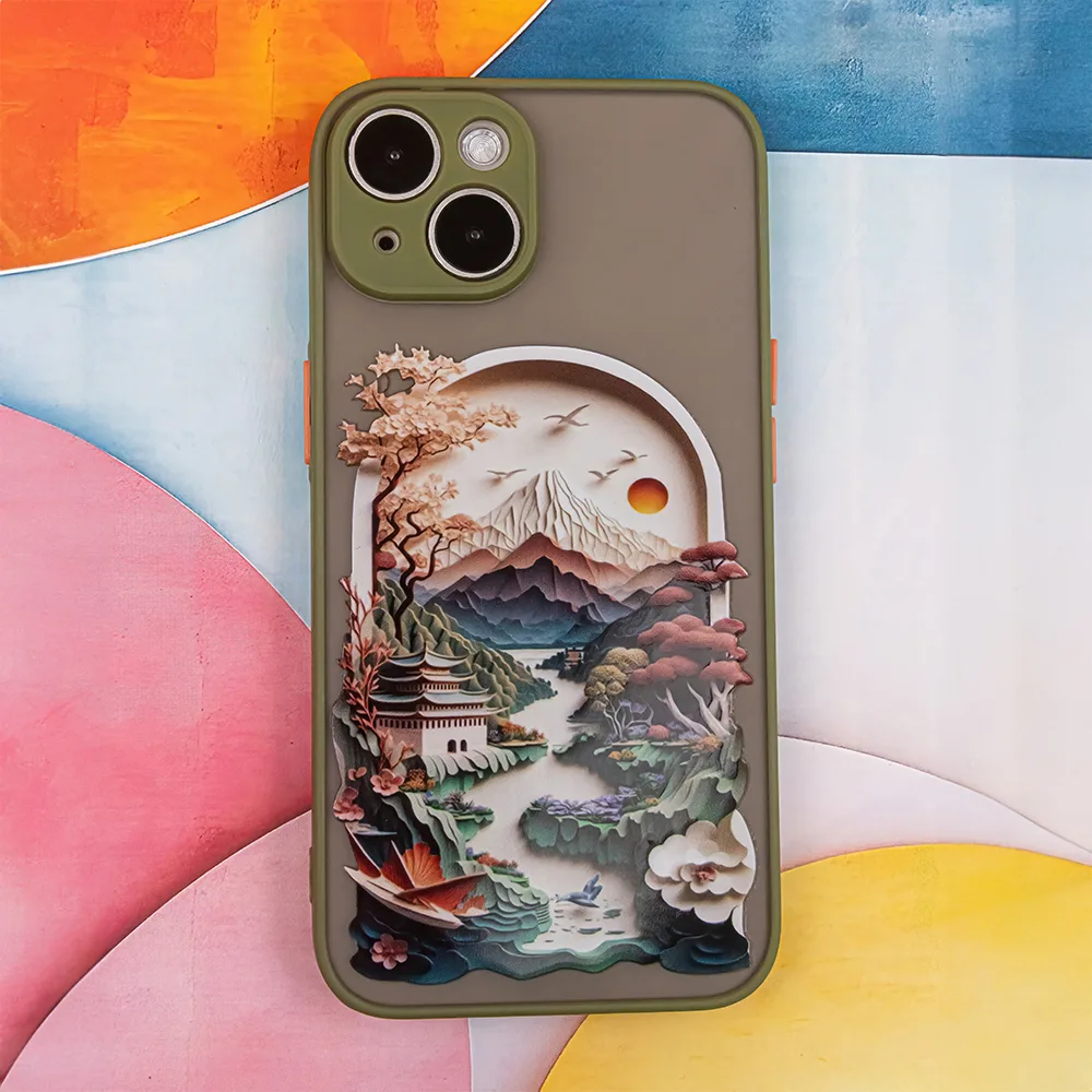 Ultra Trendy case for Samsung Galaxy A05S Travel green