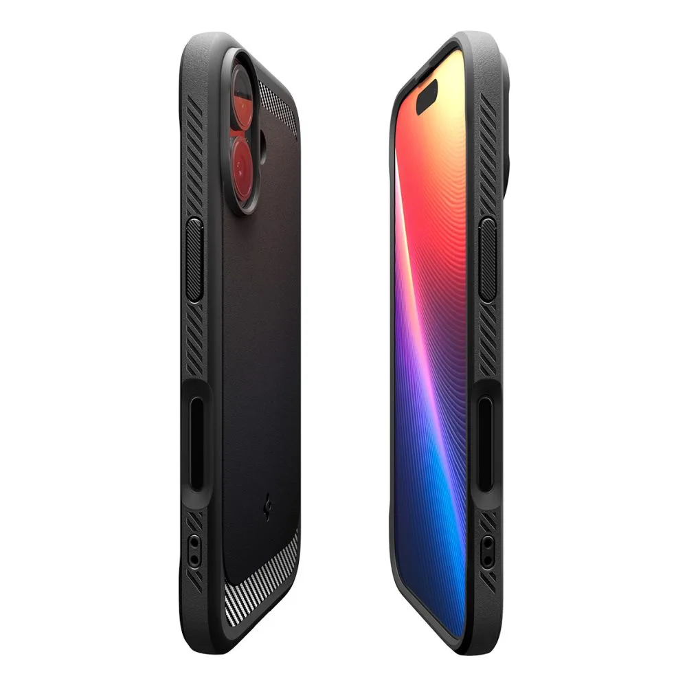 Spigen Rugged Armor Mag Magsafe case for iPhone 17 Matte Black