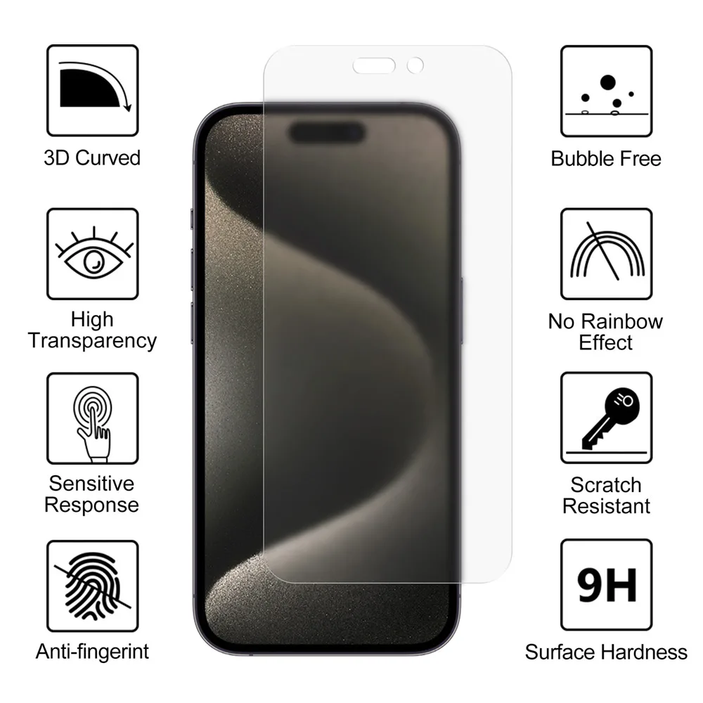 Vmax härdat glas 0.33mm klarglas för iPhone XS Max / 11 Pro Max matt
