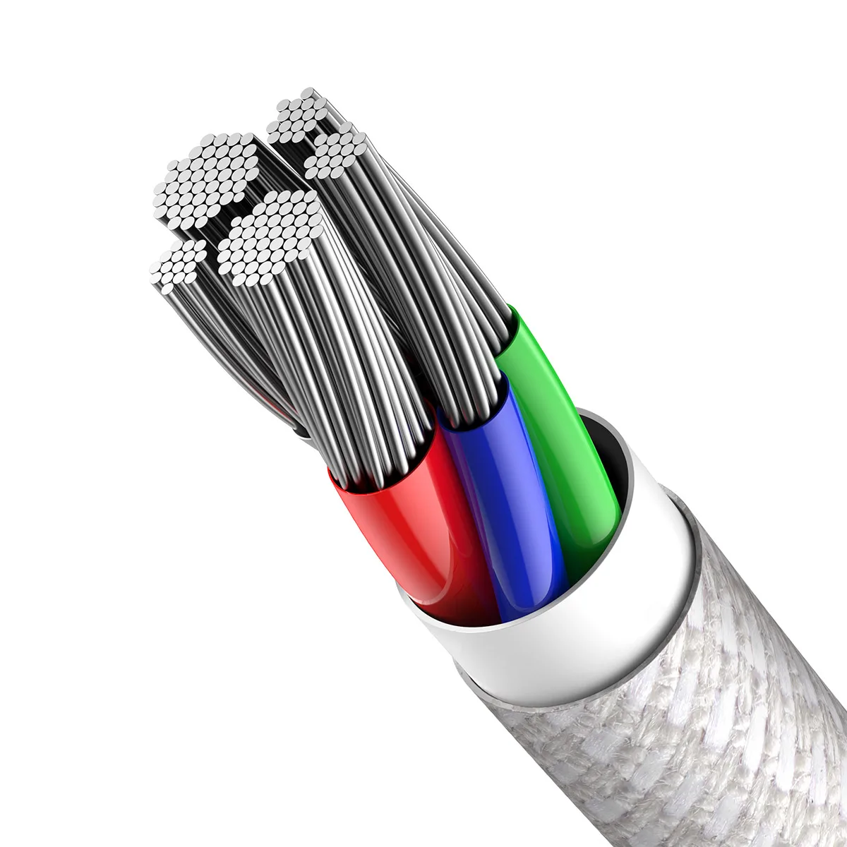 Baseus cable High Density PD USB-C – Lightning 2,0 m white 20W