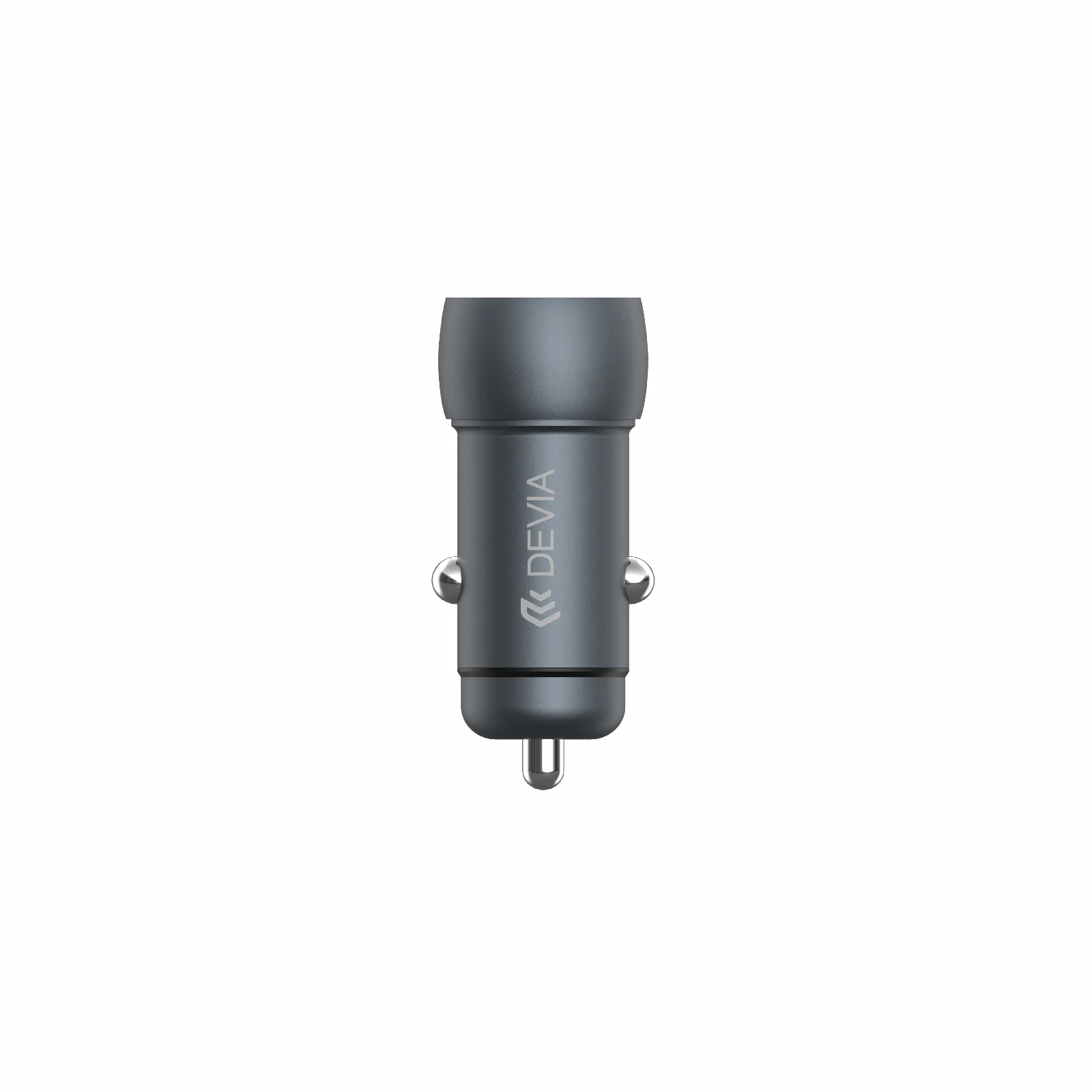 Devia car charger Extreme PD QC 3.0 30W + 18W 1x USB 1x USB-C deep gray
