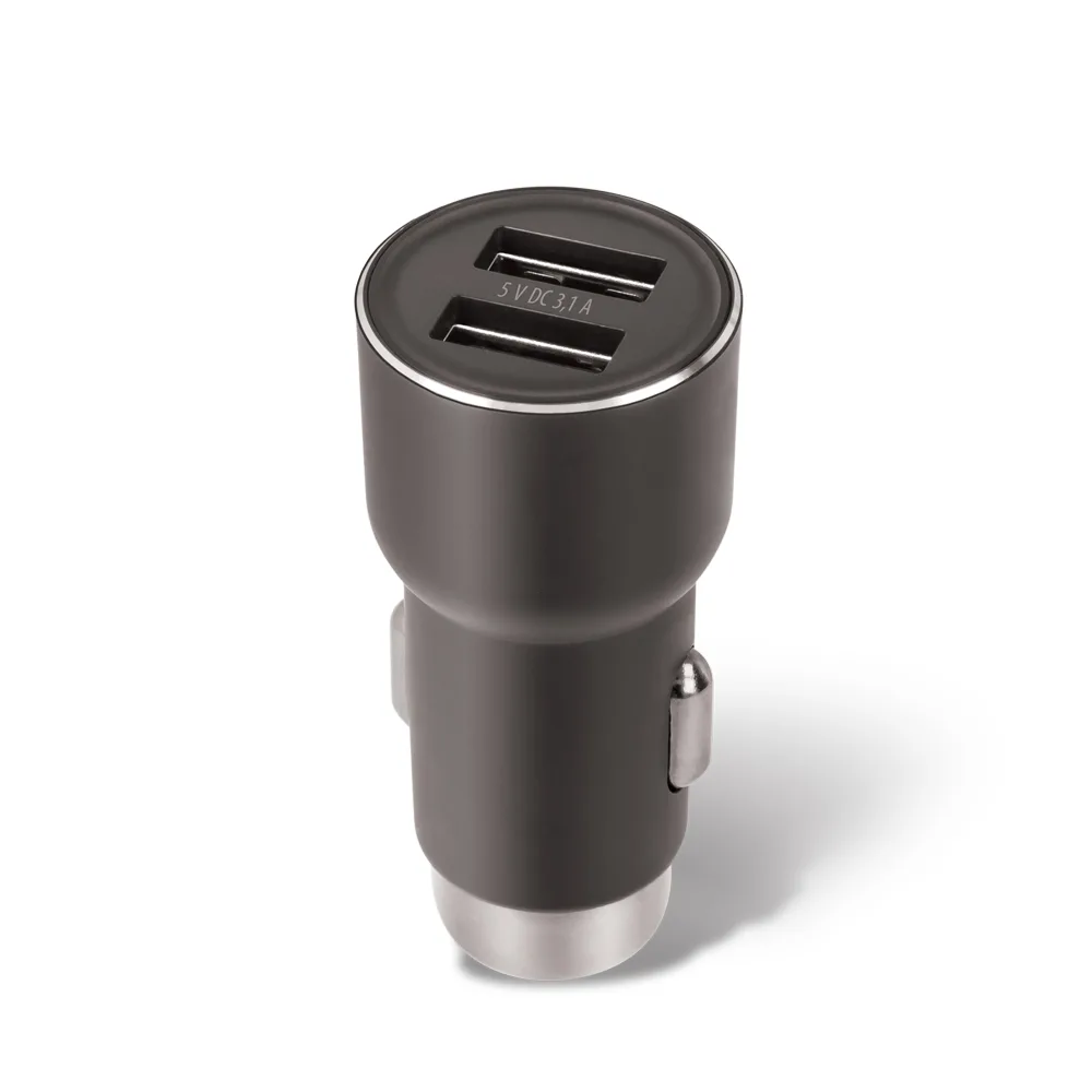 Forever CC-04 bil-laddare 2x USB 3.1A svart