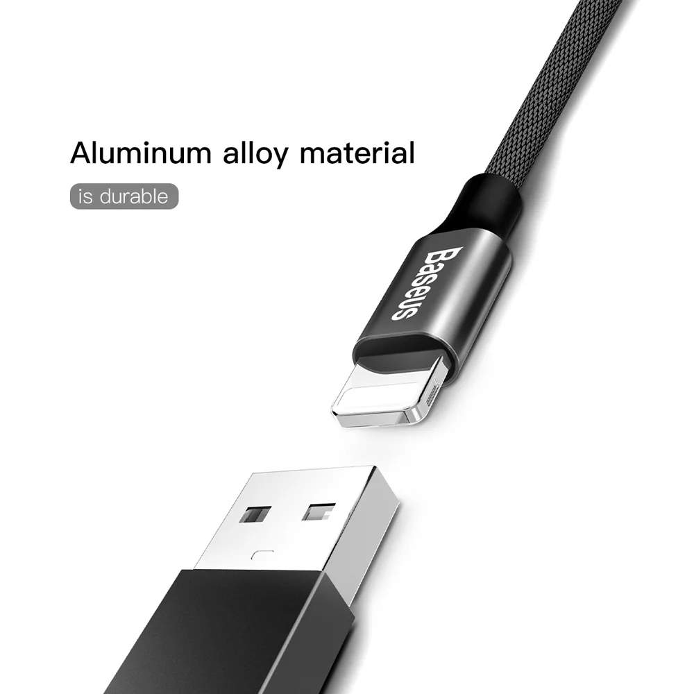 Baseus cable Yiven USB – Lightning 1,8 m 2A black